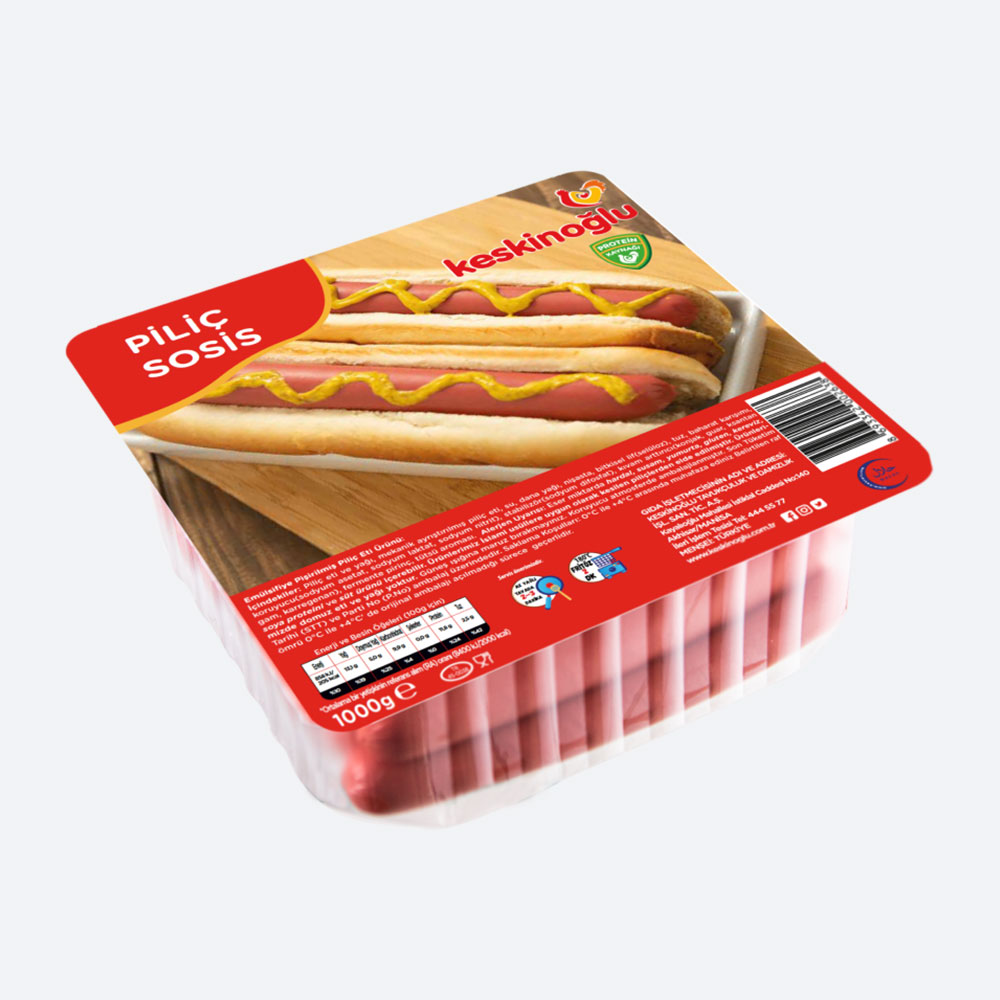 Piliç Uzun Sosis 1000g.